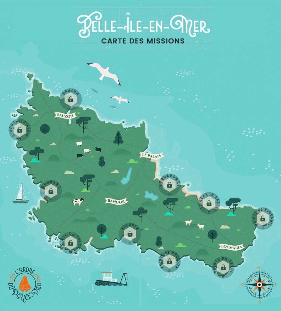 Vagabondez, une application pour visiter Belle-île-en-Mer